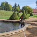 cyklozávody v parku