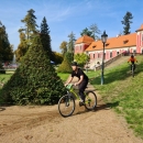 cyklozávody v parku